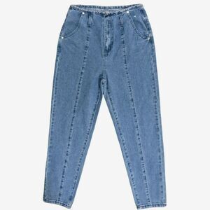 Denim Blvd‎ Los Angeles Women Size 7 Mom Jeans Blue Inseam 26" High-Rise NWT